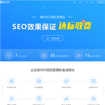 爱站网SEO顾问网站截图预览