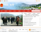 临湘政府网网站截图预览