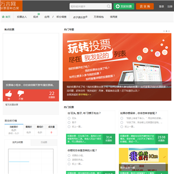 万言网网站截图