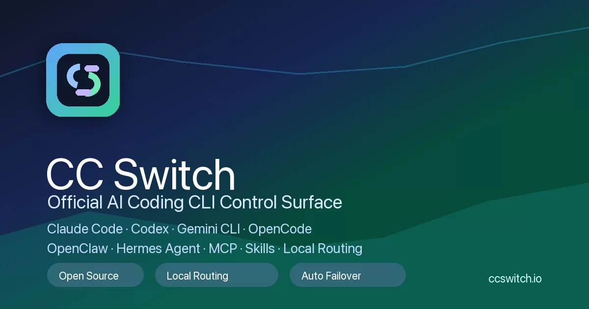 CC Switch网站截图