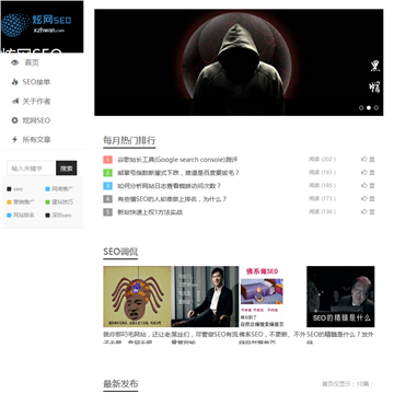 炫网SEO网站截图预览
